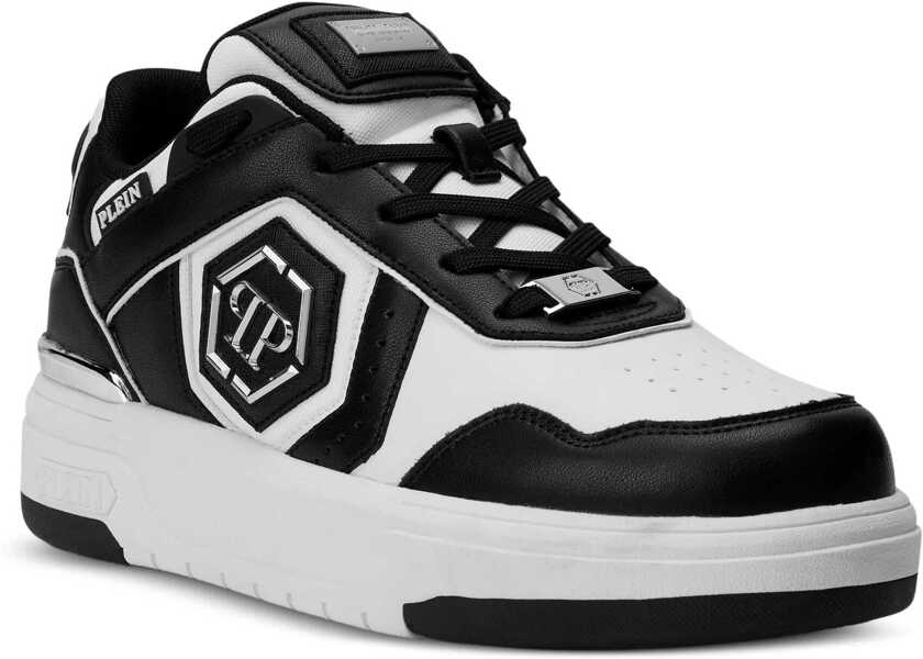 Sneakers Philipp Plein Sk8r Sneakers WHITE/BLACK Barbati (BM 19764581) 2