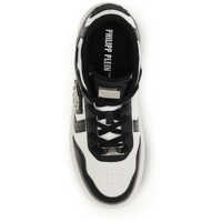 Sneakers pentru Barbati pagina 4 - Sneakers Philipp Plein Sk8r Sneakers WHITE/BLACK Barbati (BM 19764581) - B-mall.ro