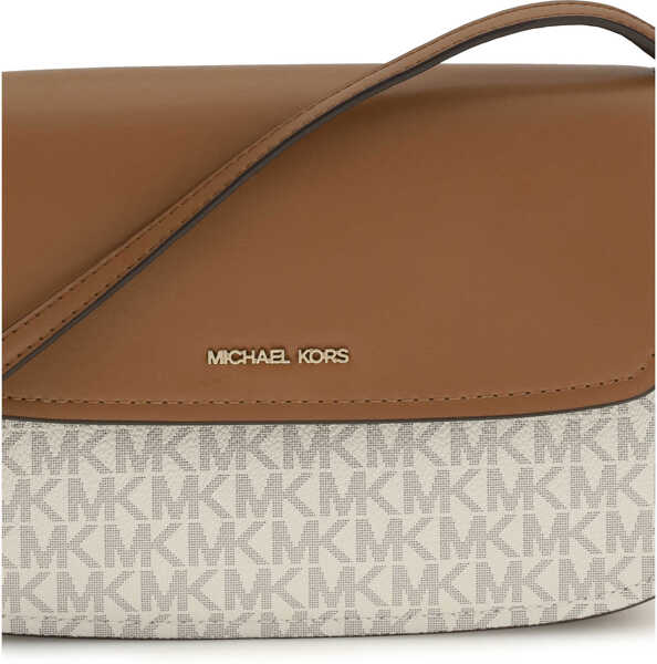 Portofele Michael Kors Alice Shoulder Bag VANILLA/ACRN Femei (BM 19764584) 4