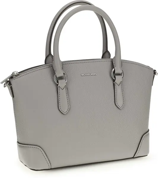 Genti de mana Michael Kors Leather Handbag QUARRY GREY Femei (BM 19764611) 2