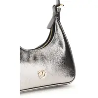 Genti de umar Pinko Dama - Genti de umar Pinko Baby Miss Pinko Baby Shoulder Bag ANTRACITE-GOLD MORDORE Femei (BM 19764614) - B-mall.ro