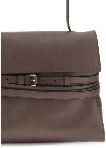 Genti de mana Moschino Tie Me medium Handbag CIOCCOLATO Femei (BM 19764647) 4