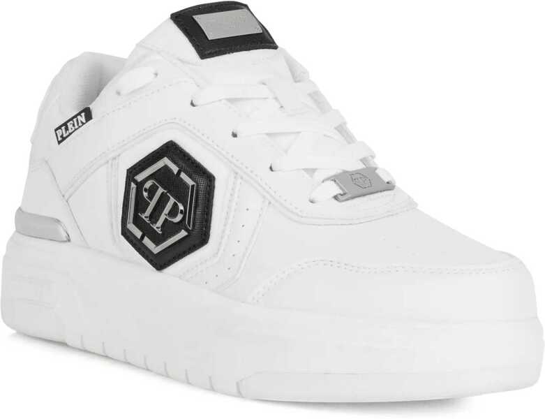 Sneakers Philipp Plein Sk8r Sneakers WHITE Barbati (BM 19764665) 2