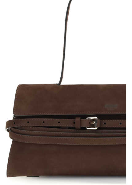 Genti de mana Moschino Tie Me medium Shoulder Bag CIOCCOLATO Femei (BM 19764680) 4