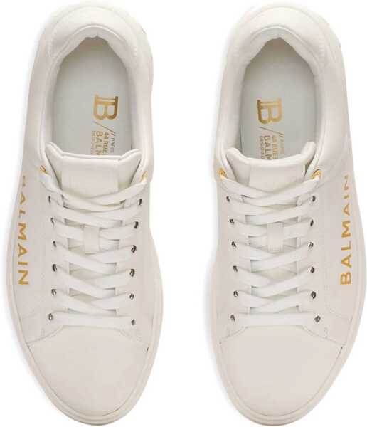 Sneakers Balmain B-Court Sneakers BLANC Femei (BM 19764692) 4