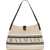 Balmain Release Shoulder Bag NATUREL/NOIR/ BLANC OPTIQUE