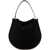 Isabel Marant Oskan Soft Shoulder Bag BLACK