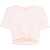 Magda Butrym T-Shirt With Knot PINK