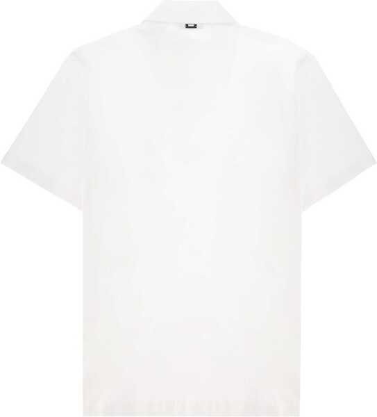 Tricouri Polo Herno Cotton Polo WHITE Barbati (BM 19764899) 2