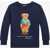 Ralph Lauren Bear Crewneck Sweatshirt BLUE