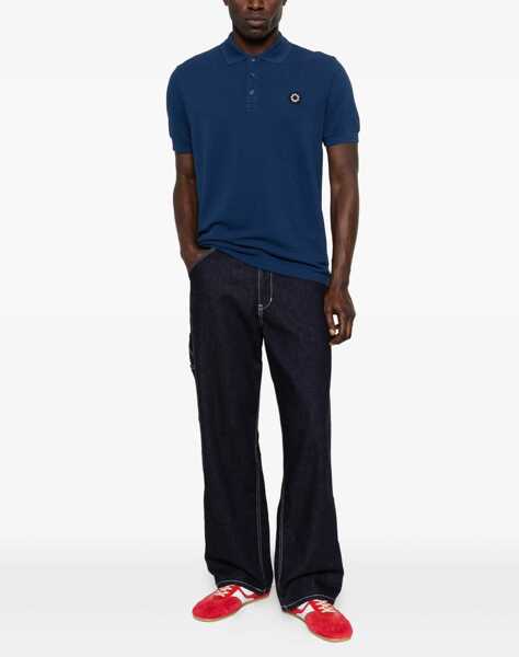 Tricouri Polo Kenzo Boke Flower Polo Shirt BLUE Barbati (BM 19764905) 2