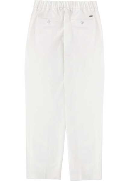 Pantaloni Herno Tailored Pants WHITE Barbati (BM 19764920) 2