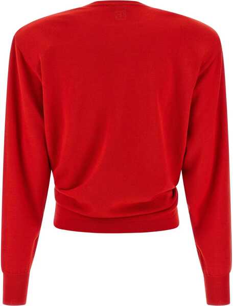 Pulovere Magda Butrym Knotted Sweater RED Femei (BM 19764923) 2