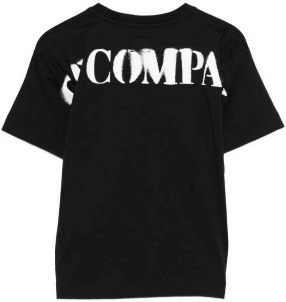 Tricouri C.P. Company T-Shirt With Logo BLACK Baieti (BM 19764929) 2