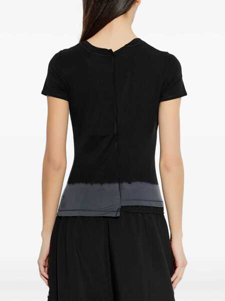 Tricouri Y-3 Dip Dye T-Shirt BLACK Femei (BM 19764938) 4