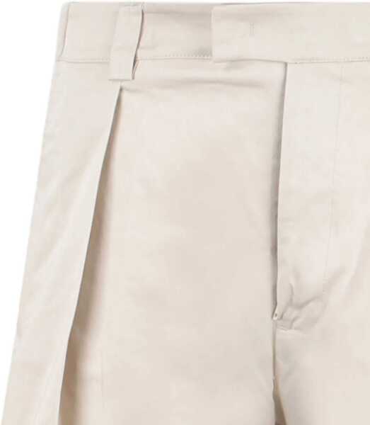 Pantaloni scurti LOW BRAND Cotton Shorts BEIGE Barbati (BM 19764968) 2