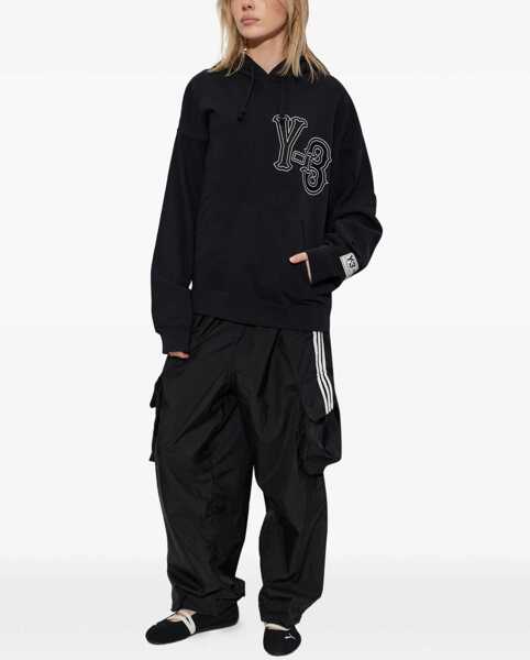 Pantaloni casual Y-3 Cargo Pants With Logo BLACK Femei (BM 19765004) 2