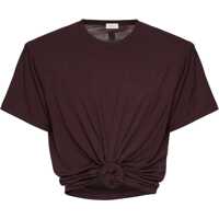 Tricouri T-Shirt With Knot Femei