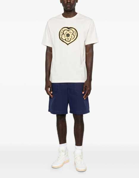 Tricouri Kenzo Boke Heart T-Shirt POWDER Barbati (BM 19765055) 2