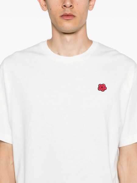 Tricouri Kenzo T-Shirt With Boke Flower Embroidery POWDER Barbati (BM 19765061) 5