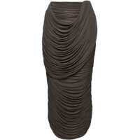 Fuste casual Cupro Midi Skirt Femei