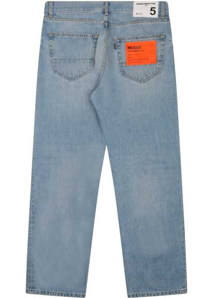 Blugi drepti Department Five Jeans Musso BLUE Barbati (BM 19765082) 2