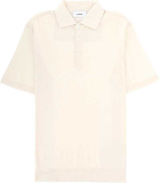 Tricouri Polo Lardini Cotton Polo IVORY Barbati (BM 19765085) 2