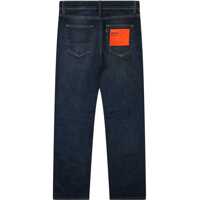 Pantaloni Department Five pentru Barbati - Pantaloni casual Department Five Jeans With Logo Patch BLUE Barbati (BM 19765091) - B-mall.ro