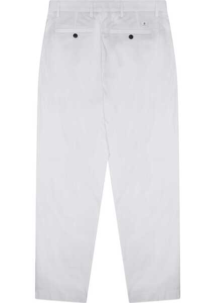 Pantaloni casual Department Five Regular Fit Pants WHITE Barbati (BM 19765094) 2