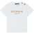 Balmain T-Shirt With Logo And Buttons WHITE