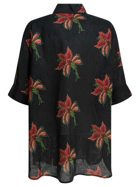 Camasi office Valentino Garavani Shirts Black Femei (BM 19765227) 2