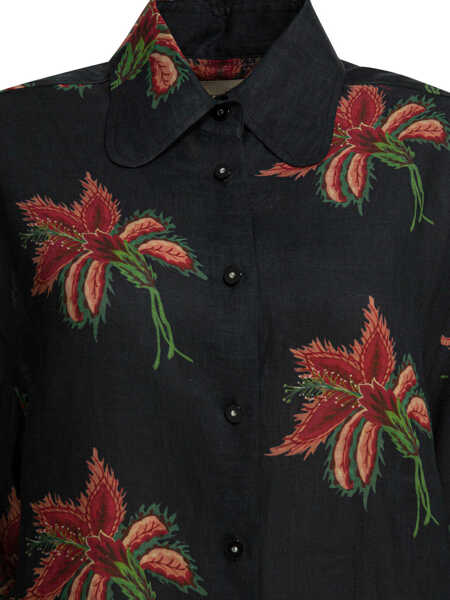Camasi office Valentino Garavani Shirts Black Femei (BM 19765227) 3