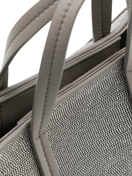 Genti de mana Brunello Cucinelli Handbags Grey Femei (BM 19765302) 3