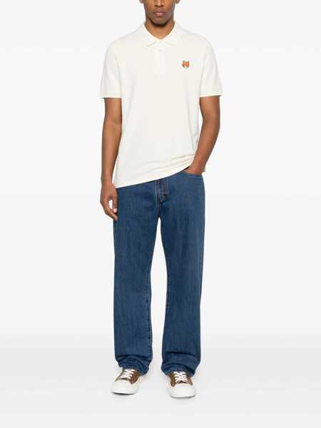 Tricouri Polo MAISON KITSUN Polo shirts Beige Barbati (BM 19765314) 2