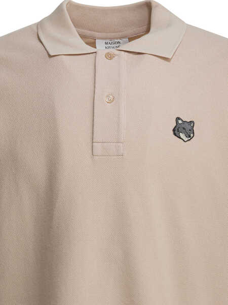 Tricouri Polo MAISON KITSUN Polo shirts Pink Barbati (BM 19765323) 3