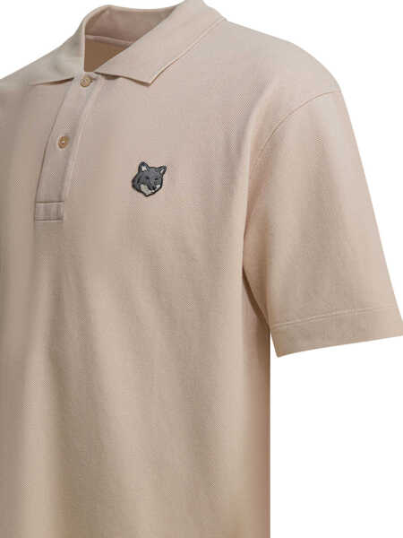 Tricouri Polo MAISON KITSUN Polo shirts Pink Barbati (BM 19765323) 4