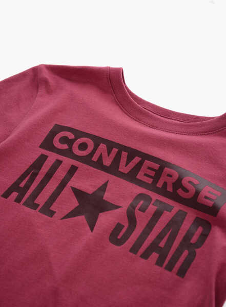 Tricouri Converse Cotton Crewneck T-Shirt All Star Red Baieti (BM 19766495) 2