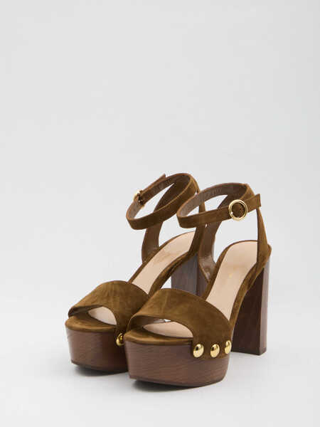 Sandale Gianvito Rossi Arda Sandals BROWN Femei (BM 19766567) 2