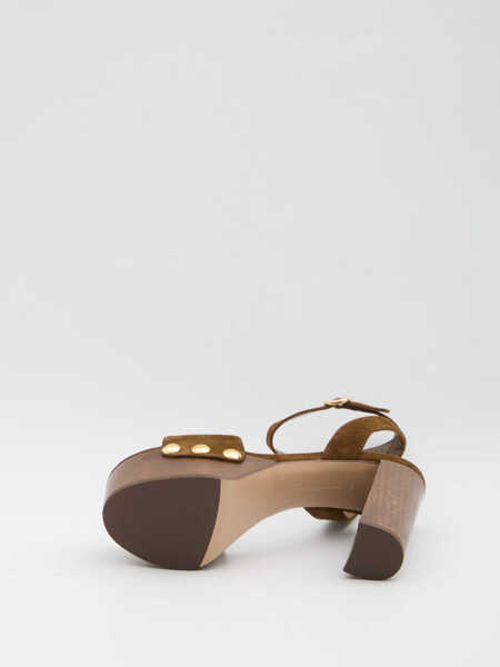 Sandale Gianvito Rossi Arda Sandals BROWN Femei (BM 19766567) 4