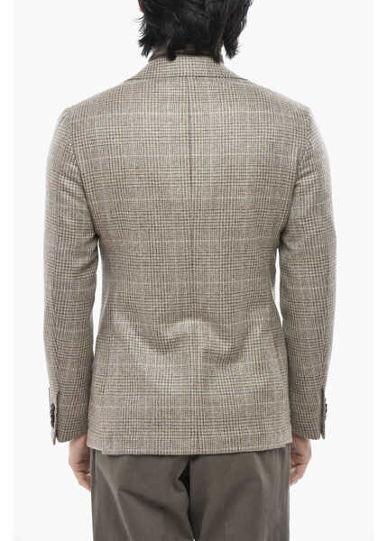 Sacouri elegante CORNELIANI Cc Collection Virgin Wool Two-Button Jacket With District Ch Beige Barbati (BM 19766588) 2