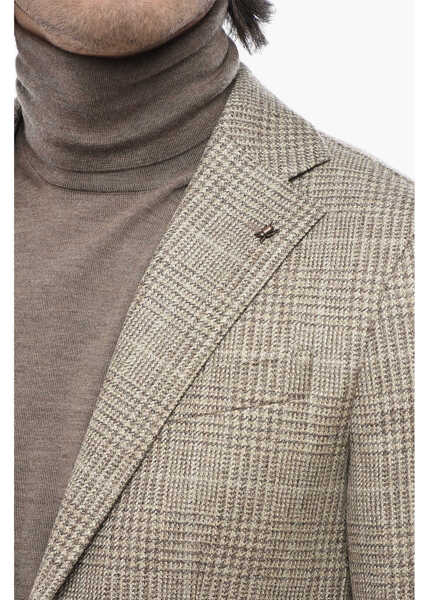Sacouri elegante CORNELIANI Cc Collection Virgin Wool Two-Button Jacket With District Ch Beige Barbati (BM 19766588) 3