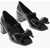 Valentino Garavani Mary Jane Patent Pumps With Front Bow 5.5Cm Heel Black