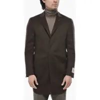 Paltoane Cc Collection Plain Wool And Cashmere Coat Barbati