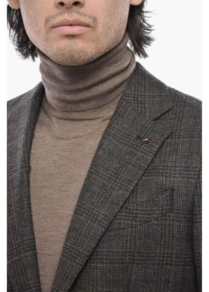 Sacouri elegante CORNELIANI Cc Collection Virgin Wool And Cashmere Jacket Blue Barbati (BM 19766609) 3