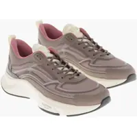 Sneakers Laced Leather Sneakers With Rubber Sole Femei