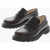 Loewe Brushed Leather Penny Loafers Brown