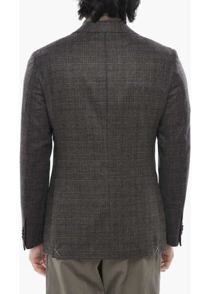 Sacouri CORNELIANI Cc Collection Virgin Wool And Cashmere Two-Button Blazer Brown Barbati (BM 19766624) 2