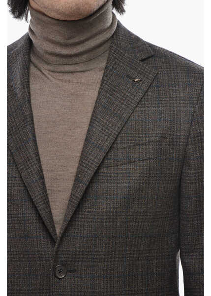 Sacouri CORNELIANI Cc Collection Virgin Wool And Cashmere Two-Button Blazer Brown Barbati (BM 19766624) 3