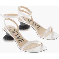 Sandale cu toc Patent Sandals Petal Brush With Iconic 5Cm Heel Femei