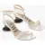 Loewe Patent Sandals Petal Brush With Iconic 5Cm Heel White